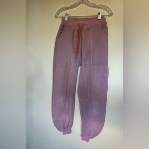Outdoor Voices Fleece Jogger, Pink Size XS